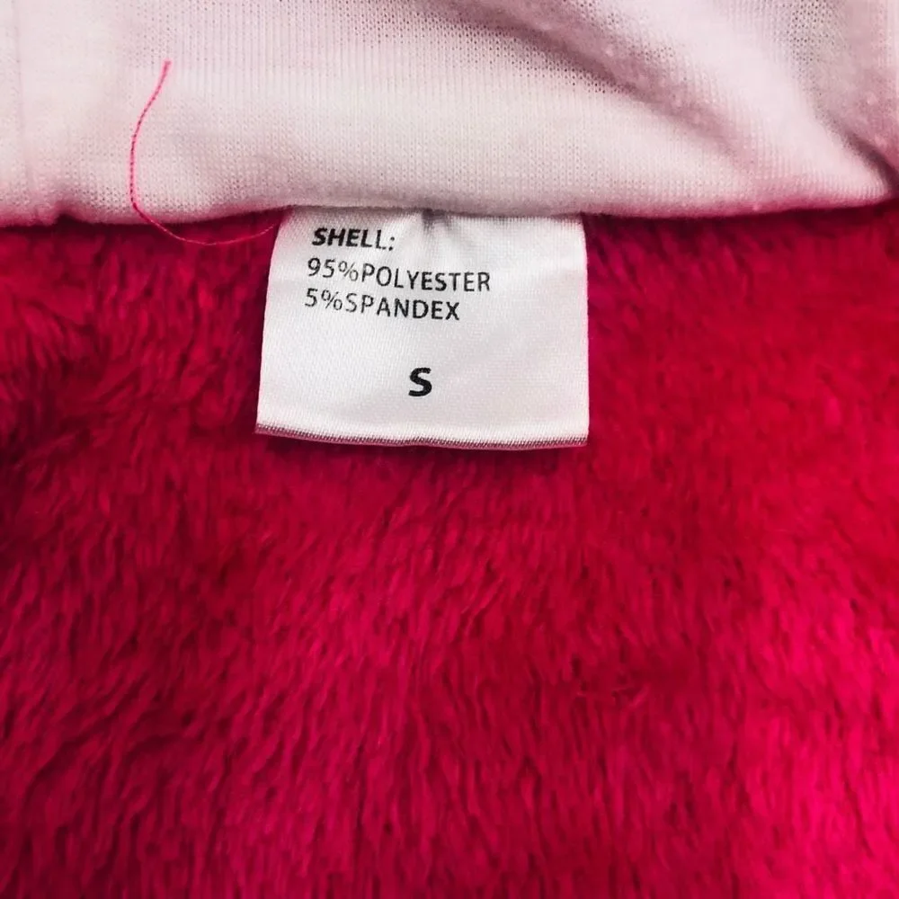 Preowned Noubeau Infant Baby Girl Fleece Ears‎ Hat Jacket Size 0 to 6 Months